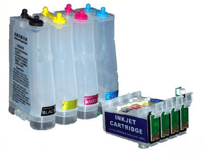Bulk ink Epson Tx420 Tx320f + TINTAS